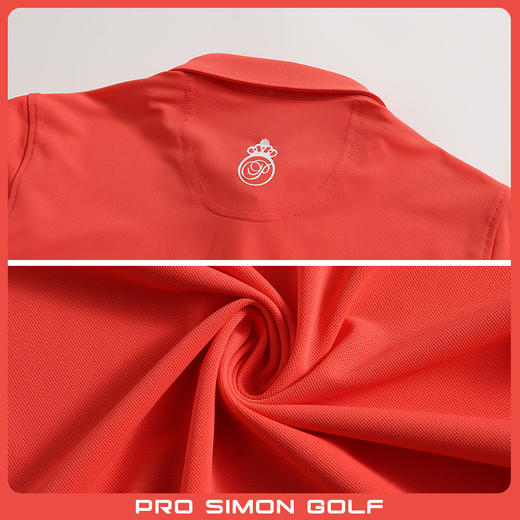 BMS-302A（PROSIMON高尔夫春夏女款时尚运动翻领POLO衫） 商品图4