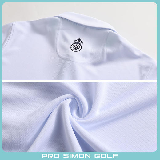 BMS-301A（PROSIMON高尔夫春夏女款简约风翻领POLO衫） 商品图4