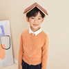 mettekids儿童羊绒衫春秋款轻薄打底男童毛衣大童女童开衫针织衫 商品缩略图3