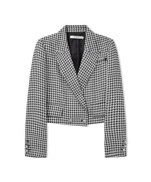 玛丝菲尔 千鸟格小西装短外套A1CX1131E 商品图0