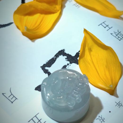 翡翠小螭龙印钮挂件 商品图8