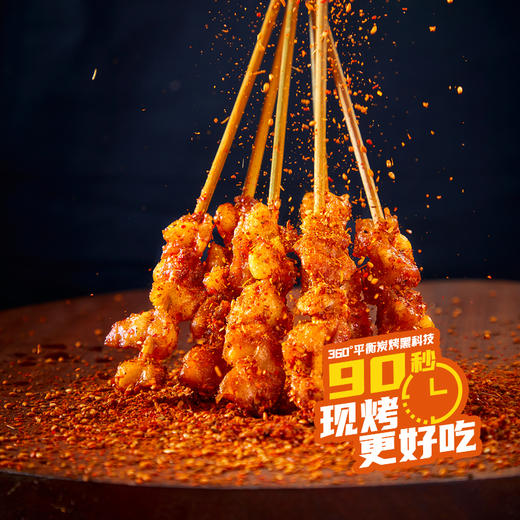 【东北外运】希波肉串烤串鸡脆骨烤串速冻家庭装开袋加热即食正宗东北烤串 商品图2