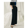 VIMAGE纬漫纪春季新款气质通勤百搭显瘦高腰休闲直筒裤子V1905507 商品缩略图7