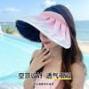 【sunnyuvcut】加宽加大黑胶渐变防晒贝壳帽 AJMZ4423 商品缩略图1