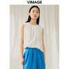 VIMAGE纬漫纪夏季新款时尚气质舒适显瘦无袖小上衣V1913516 商品缩略图0