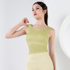 【限时秒】YOGACODE【火树银花系列】镂空肩带速干带胸垫瑜伽背心YCDS450 商品缩略图7