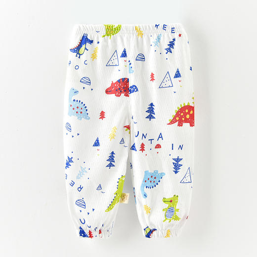 【外出防晒 空调防凉】宝宝防蚊裤夏季男童裤子薄款女童全棉婴儿灯笼裤儿童童装长裤睡裤 商品图8