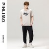 PINLI品立春季新款男士印花T恤圆领短袖休闲上衣BG231111038 商品缩略图1
