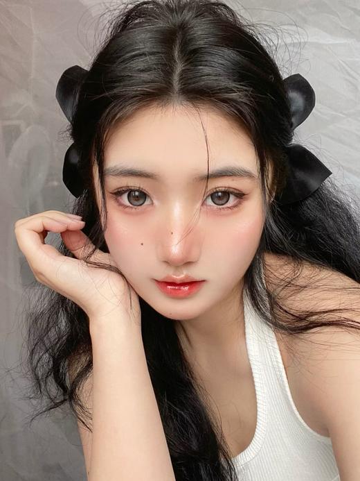 「高端美瞳」富婆之选 WINNI 甜心黑灰 cobi black 14.2 年抛 含硅水凝胶 商品图6