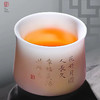 【花好月圆人长久 幸福美满共此生】花好月圆禅定杯、铃铛杯、水杯三件套，徐建勇老师签章，瓷质温润如玉 迎光透亮，浮雕堆金工艺 触感立体，珍藏品鉴 送礼臻品 商品缩略图2