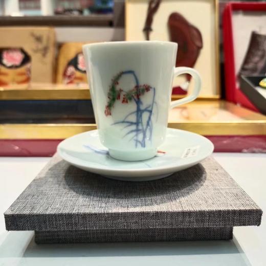 青花釉里红杯°咖啡杯（花纹随机） 商品图1