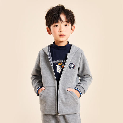 mettekids儿童外套春秋男童2022新款潮休闲帅气童装中大童夹克 商品图1