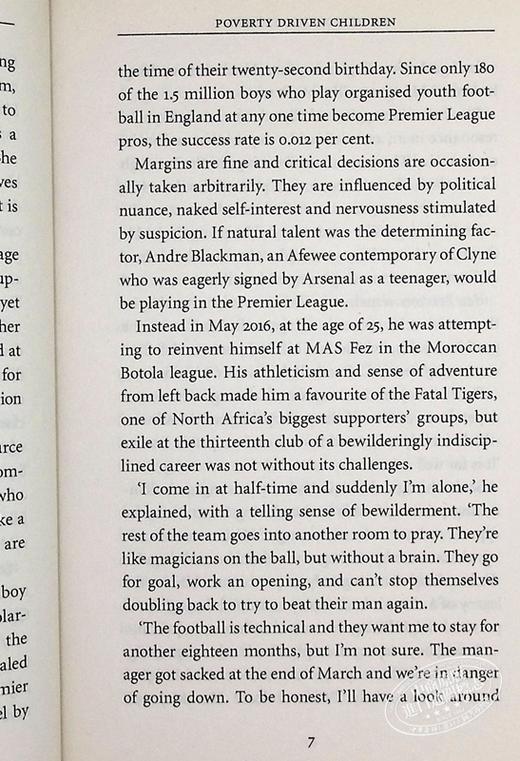 预售 天堂里没有饥饿 英文原版No Hunger In Paradise：The Players. The Journey. The Dream  Michael Calvin 青少年足球训练 商品图8
