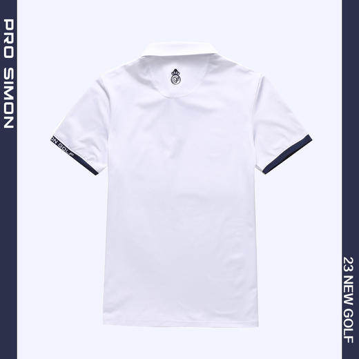 BMS-101A（PROSIMON高尔夫男款春夏短袖简约风翻领Polo衫） 商品图1