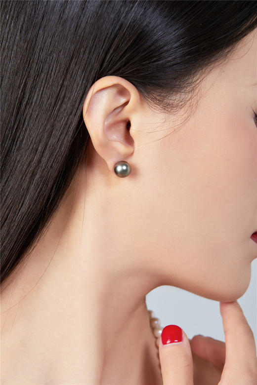 一颗珠 经典珍珠耳钉 商品图5