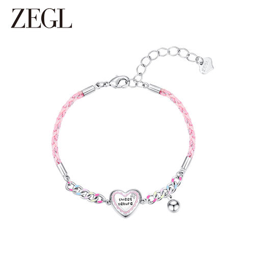 ZEGL浪姐小美同款小彩串925银多巴胺穿搭手链女款彩色串珠手饰品 商品图3