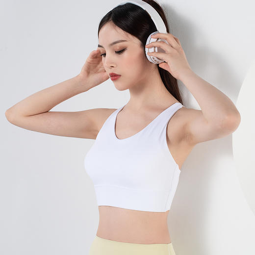 【限时秒】YOGACODE火树银花/高强度无痕背扣防震裸感瑜伽胸围YCDS355 商品图9