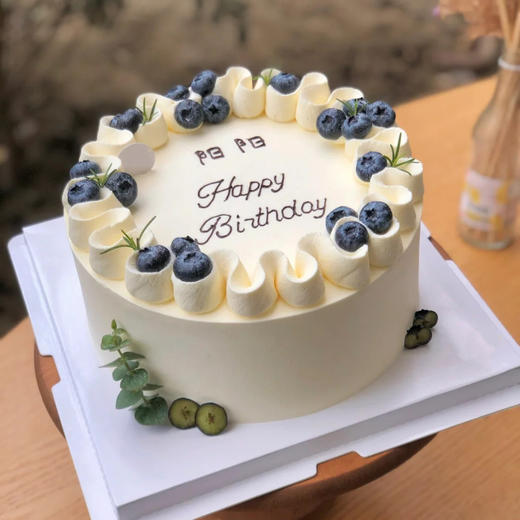 生日蛋糕 蓝莓颂 商品图0