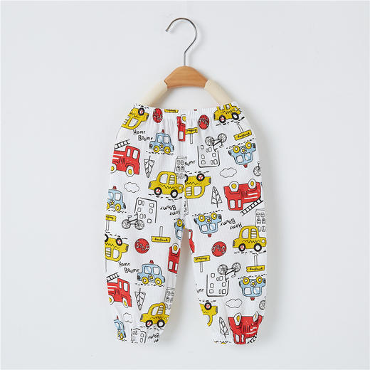 【外出防晒 空调防凉】宝宝防蚊裤夏季男童裤子薄款女童全棉婴儿灯笼裤儿童童装长裤睡裤 商品图2