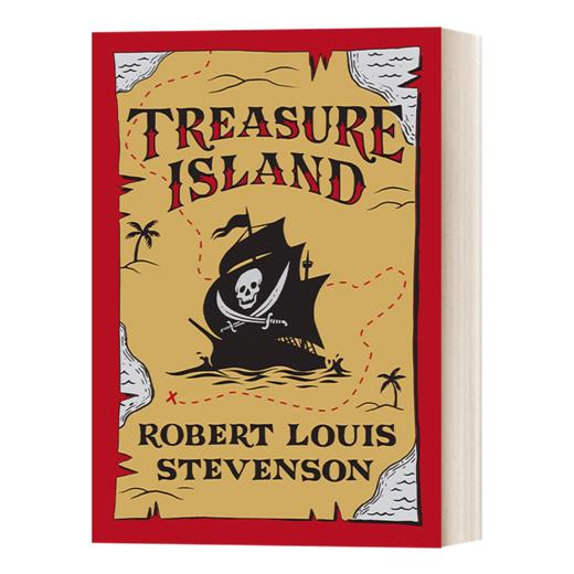 英文原版 Treasure Island 金银岛 皮革精装版 巴诺儿童经典 英文版 进口英语原版书籍 商品图1