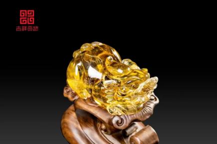 吉祥天地 黄水晶貔貅 商品图0
