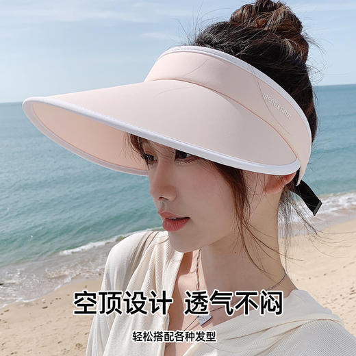 【sunnyuvcut】加大加宽防晒空顶帽 AJMZ4424 商品图3