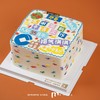 【提前三天预定】公司企业方形·周年蛋糕【C4352】 商品缩略图1