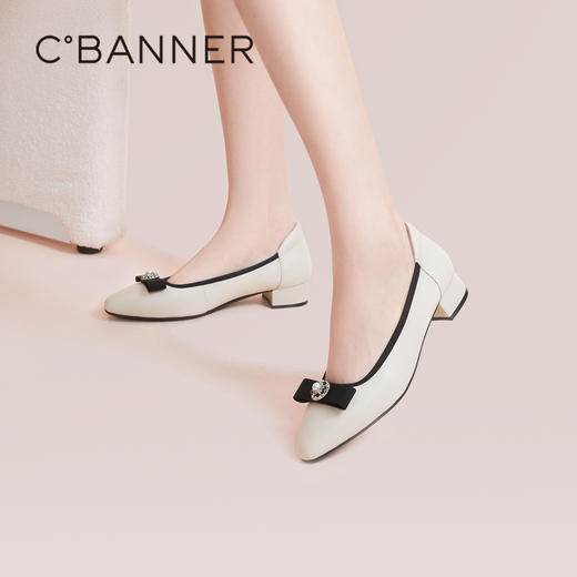 千百度春季时装单鞋A23125203 商品图2