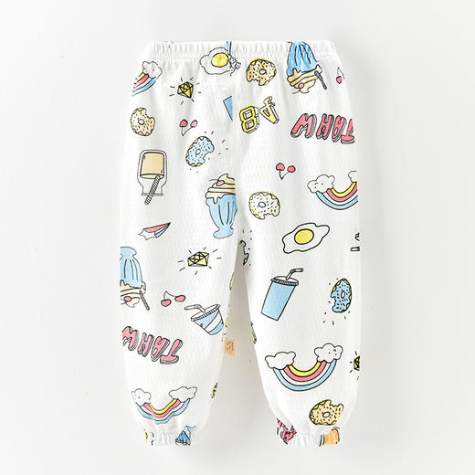 【外出防晒 空调防凉】宝宝防蚊裤夏季男童裤子薄款女童全棉婴儿灯笼裤儿童童装长裤睡裤 商品图6