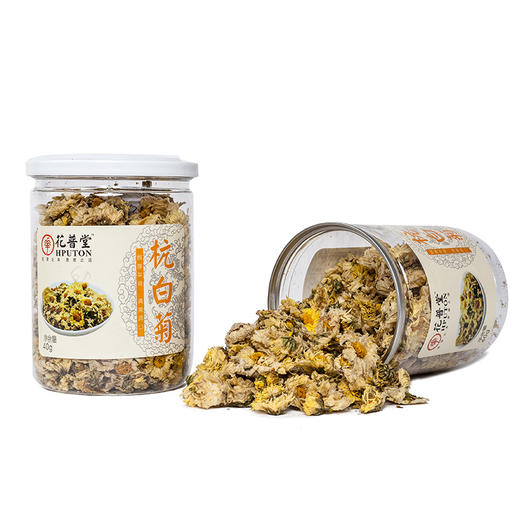 精品罐装 杭白菊（杭菊）大麦茶  陈皮 山楂 -30g 商品图4