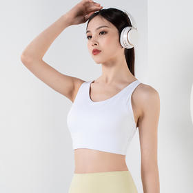 【限时秒】YOGACODE火树银花/高强度无痕背扣防震裸感瑜伽胸围YCDS355