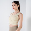 【限时秒】YOGACODE【火树银花系列】交叉褶皱一体式胸垫瑜伽背心YCDS490 商品缩略图10