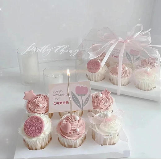 女神纸杯蛋糕（6个装礼盒） 商品图0