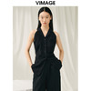 VIMAGE纬漫纪夏季新款通勤气质显瘦百搭无袖衬衣V1909511 商品缩略图0