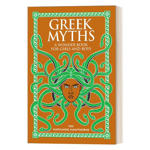 英文原版 Greek Myths Wonder Book for Girls and Boys 希腊神话 皮革精装 巴诺儿童经典 英文版 进口英语原版书籍 商品图0