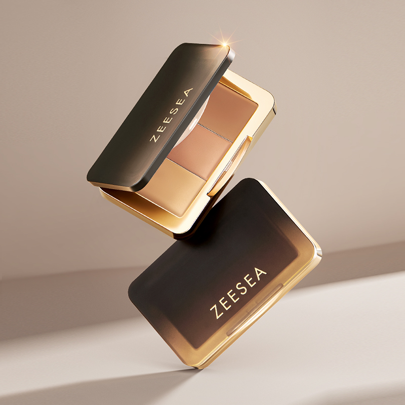 [遮瑕膏]【3件5折丨专区购满3件即送卸妆水50ml】[小滋特惠]ZEESEA滋色柔光无瑕三色遮瑕膏（拍下3件立减）