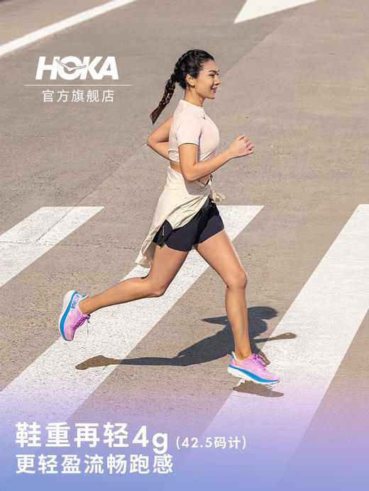 23新款【李现同款】HOKA ONE ONE男女款克利夫顿9跑步鞋Clifton 9 C9 克9 商品图5