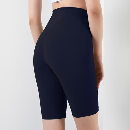 【限时秒】YOGACODE火树银花/高强度前拉链假两件一体式高腰提臀无T线运动瑜伽短裤套装YCDS477+YCDS424 商品图12