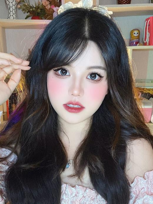 「高端美瞳」富婆之选 WINNI 甜心黑灰 cobi black 14.2 年抛 含硅水凝胶 商品图8