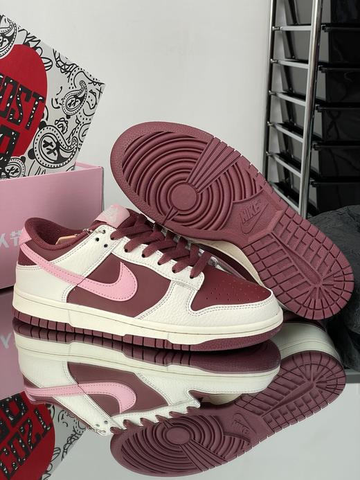 Dunk Low "Valentine's Day"  酒红情人节 商品图8