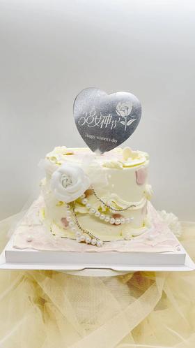 (柳州店)定制款裸蛋糕 - 女神