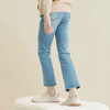 【轻薄女童水洗牛仔裤】21年秋女童水洗牛仔裤时尚条纹装饰舒适休闲裤子 商品缩略图3