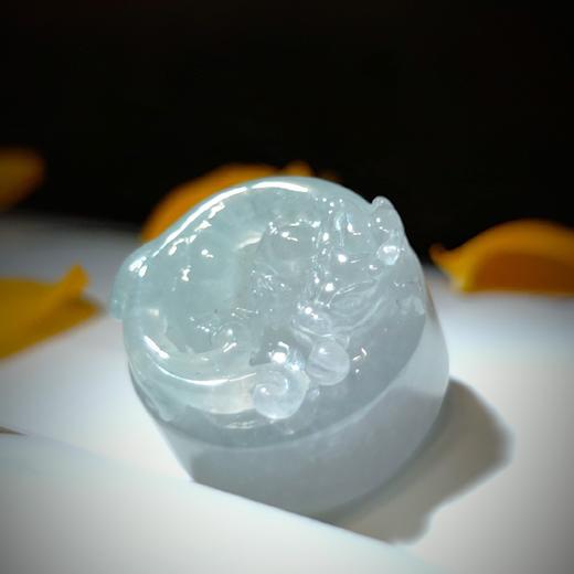 翡翠小螭龙印钮挂件 商品图9