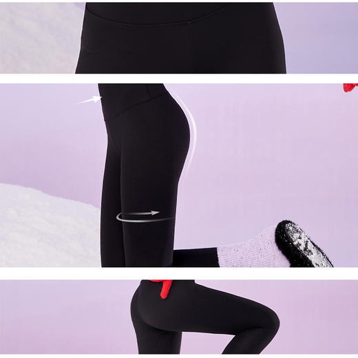 裁缝学苑AX38鲨鱼裤纸样女装外穿秋加绒打底高腰紧芭比裤服装打板 商品图3