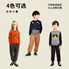 mettekids儿童纯羊绒衫春秋打底小童男童针织衫女童卡通薄款毛衣 商品缩略图1