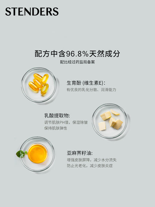 施丹兰（STENDERS）身体水分乳220ml补水润肤身体玫瑰身体乳滋润全身 心选到家 商品图3