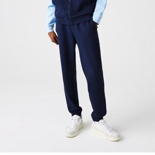 Lacoste/法国鳄鱼 男士纯色束脚休闲卫裤 商品图3