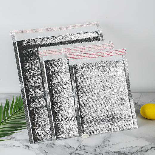 保温袋食品平口带胶铝箔纸保温袋2mm厚/个 商品图3