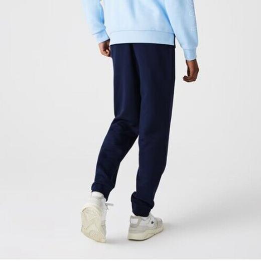Lacoste/法国鳄鱼 男士纯色束脚休闲卫裤 商品图4