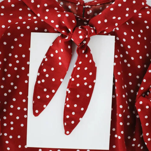 裁缝学苑 TD09洋气儿童长袖上衣1:1实物服装纸样剪裁图纸牛皮纸样 商品图6